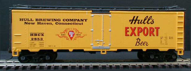 Hull's Export Beer Car (yellow)
