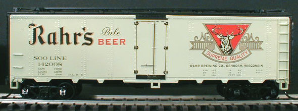 Rahr's Pale Beer Car